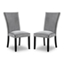 Southwind Upholstered Side Chairs in Light Gray - Set of Two