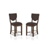 Raven Padded Counter Height Chairs - Set of Two