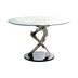 Drumond Contemporary Stainless Steel Dining Table