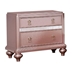 Tiffany Contemporary 2-Drawer Nightstand