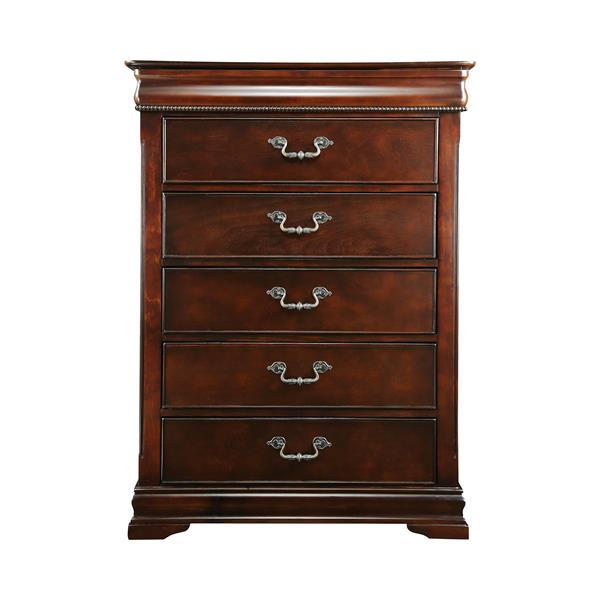 Cardena Traditional 5-Drawer Chest 