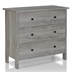 Zillett 3-Drawer Chest in Vintage Gray Oak