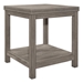 Bainbridge 3-Piece Occasional Set with Weathered Gray Finish Frame and Lower Shelves - HME1108