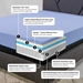 Remedy Sleep 12" Flex Head King Size Hybrid 5-Layer Memory Foam and Coil Adult Mattress - LGH1022