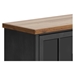 Essex 67" TV Stand Console for TVs up to 80 inches - No Assembly Required - Black and Whiskey Finish - LGH1062