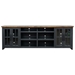 Essex 96" TV Stand Console for TVs up to 100 inches - No Assembly Requried - Black and Whiskey Finish - LGH1063