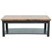 Essex 48" Coffee Table - No Assembly Required - Black and Whiskey Finish - LGH1065