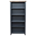 Essex 72" High 5-Shelf Bookcase - No Assembly Required - Black and Whiskey Finish