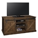 Farmhouse 66" TV Stand Console for TVs up to 80 inches - No Assembly Required - Aged Whiskey Finish - LGH1074