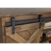 Farmhouse 66" TV Stand Console for TVs up to 80 inches - No Assembly Required - Aged Whiskey Finish - LGH1074