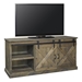 Farmhouse 66" TV Stand Console for TVs up to 80 inches - No Assembly Required - Barnwood Finish - LGH1077