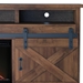 Farmhouse 93" Electric Fireplace TV Stand for TVs up to 100 inches - Aged Whiskey Finish - Quick Assembly - LGH1088