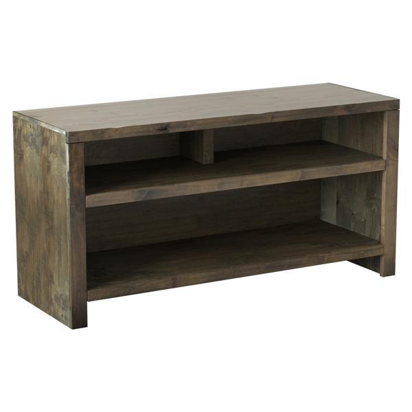 Joshua Creek 48" TV Stand for TVs up to 55 inches - No Assembly Required - Barnwood Finish 