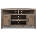 Joshua Creek 52" Corner TV Stand for TVs up to 55 inches - No Assembly Required - Barnwood Finish - LGH1106