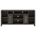 Joshua Creek 74" TV Stand Console for TVs up to 85 inches - No Assembly Required - Barnwood Finish