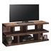 Sausalito 64" TV Stand Console for TVs up to 70 inches - No Assembly Required - Whiskey Finish