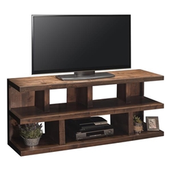 Sausalito 64" TV Stand Console for TVs up to 70 inches - No Assembly Required - Whiskey Finish 