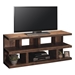 Sausalito 64" TV Stand Console for TVs up to 70 inches - No Assembly Required - Whiskey Finish - LGH1129