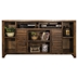 Sausalito 64" TV Stand Console for TVs up to 70 inches with 2 Doors - No Assembly Required - Whiskey Finish