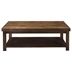 Sausalito 48" Coffee Table - No Assembly Required - Whiskey Finish