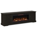 Topanga 83" Electric Fireplace TV Console for TVs up to 95 inches - Clove finish - Quick Assembly