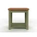 Vineyard 24" Side Table - No Assembly Required - Sage Green and Fruitwood Finish - LGH1147