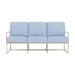 Summit Sofa - Aluminum Frame - 73" W x 32.5" D x 36.5" H - LLF1008