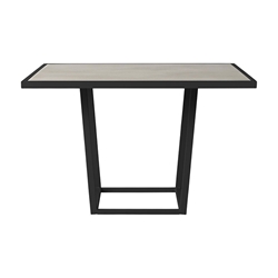 Summit Square Dining Table - Aluminum Frame - 46" W x 46" D x 29.5" H 