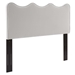 Athena Performance Velvet King/California King Headboard - Light Gray - MOD10052