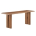 Amistad 46" Wood Bench - Walnut