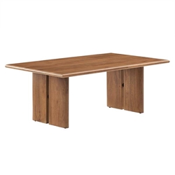 Amistad Wood Coffee Table - Walnut 