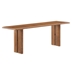 Amistad 58" Wood Bench - Walnut