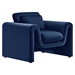 Waverly Performance Velvet Armchair - Midnight Blue - MOD10523