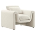 Waverly Boucle Upholstered Armchair - Ivory - MOD10525