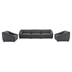 Comprise 5-Piece Living Room Set - Charcoal