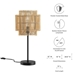 Nourish Bamboo Table Lamp - - MOD11132