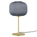 Reprise Glass Sphere Glass and Metal Table Lamp - Black Satin Brass - MOD11139