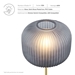 Reprise Glass Sphere Glass and Metal Table Lamp - Black Satin Brass - MOD11139