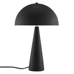 Selena Metal Table Lamp - Black 