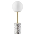 Logic Terrazzo Table Lamp - 1 Top Light - White