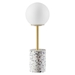 Logic Terrazzo Table Lamp - 1 Top Light - White - MOD11155