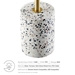 Logic Terrazzo Table Lamp - 1 Top Light - White - MOD11155