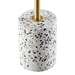 Logic Terrazzo Table Lamp - 1 Top Light - White - MOD11155