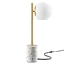 Logic Terrazzo Table Lamp - 1 Side Light - White