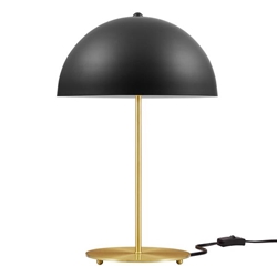 Ideal Metal Table Lamp - Black Satin Brass 