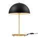 Ideal Metal Table Lamp - Black Satin Brass - MOD11159