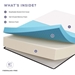 Aveline 14" Memory Foam Queen Mattress - White - MOD11636