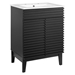 Render Bathroom Vanity - Black White - MOD13047