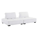 Saunter Tufted Fabric Fabric 2-Piece Loveseat - White - MOD9417