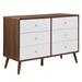 Transmit 47" Dresser - Walnut White - MOD9584